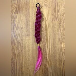 Handmade festival hair braid tie